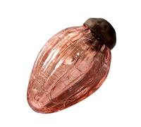 Arthur Cameron - Bauble Set of 6 - Small 1" Crackle Glass Pinecone Ornaments - Hand-Blown Christmas Tree Decorations (Rose)