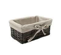 Arthur Cameron Extra Small Natural Wicker Basket (Dark Coffee)