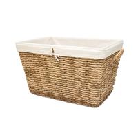 Arthur Cameron - Feni Seagrass Washing Basket & Storage Basket - Home Organisation for Bedroom