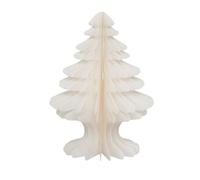 Arthur Cameron Fir Paper Christmas Tree - Rustic Handmade Christmas Table, Christmas Mantlepiece Decorations and Winter Wonderland Decorations