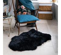 Arthur Cameron - Genuine Double-Fleece Sheepskin Rug with a Natural Suede Backing - Non-Allergenic, Extra Thick & Dense Wool with a Soft, Fluffy Texture