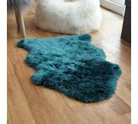 Arthur Cameron - Genuine Double-Fleece Sheepskin Rug with a Natural Suede Backing - Non-Allergenic, Extra Thick & Dense Wool with a Soft, Fluffy Texture