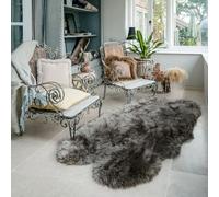 Arthur Cameron Genuine Sheepskin Colourful Rugs (Quad) (Mink)