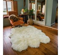 Arthur Cameron Genuine Sheepskin Colourful Rugs (Sexto) (Natural)