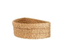 Arthur Cameron - Gomati Decorative Handwoven Semi-Circular Seagrass Storage Baskets - Minimalistic Artisanal Storage Solution for Kitchen, Bathroom, Bedroom, or Living Room (Medium)