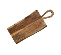 Arthur Cameron - Honfleur, Live Edge, Acacia Wood Rectangular Serving Platter & Wooden Chopping Board Idea Or Decorative Home Accessories