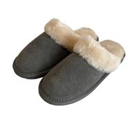 Arthur Cameron - Ladies ‘Luna’ Lambswool-Lined Mule Slippers - Comfy House Slippers for Everyday Lounging
