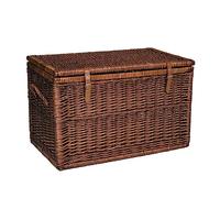 Arthur Cameron - Modena Distilled Brown Extra Large Wicker Storage Trunk