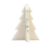 Arthur Cameron - White Marble Christmas Tree Ornament - Elegant Xmas Table Decorations Centrepiece and Modern Scandi Christmas Accent