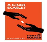 Arthur Conan Doyle A Study in Scarlet Paperback Book Arthur Conan Doyle Multicolor