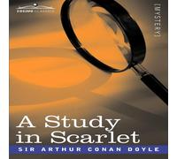 Arthur Conan Doyle A Study in Scarlet Paperback Book Arthur Conan Doyle Multicolor