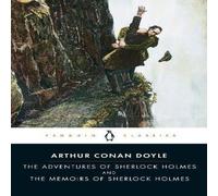 Arthur Conan Doyle The Adventures of Sherlock Holmes & the Memoirs of Sherlock Holmes Paperback Book Arthur Conan Doyle Multicolor