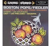 Chopin, Frederic - Prokofiev - Love for Three Oranges; Chopin Les Sylphides; Liszt - Les Preludes, Mazeppa