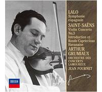 ARTHUR GRUMIAUX-LALO: SYMPHONIE ESPAGNOLE. SAINT-SAENS: ...-JAPAN CD Ltd/Ed