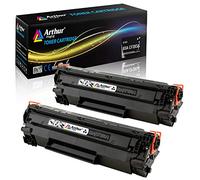 Arthur Imaging Compatible Toner Cartridge Replacement for Hewlett Packard CF283A (HP 83A), Black