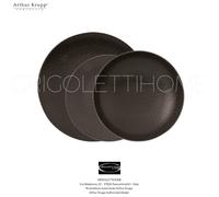 Arthur Krupp - Black Onyx - 12 Piece Dinner Set for 4 People