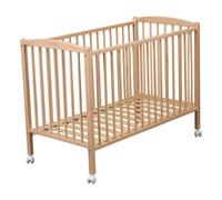 Arthur Lacquered Cot 70x140 cm Natural 70x140