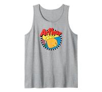 Arthur Logo with Fist Cartoon Tank Top