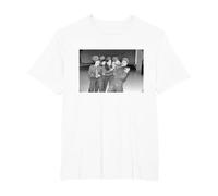 Arthur Lowe Captain Mainwaring Dad's Army 1975 T-Shirt, Men's Big and Tall, White, 3X Tall