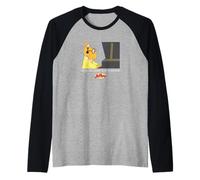 Arthur Mixtape Cartoon Raglan Baseball Tee