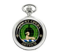 Arthur Modern Scottish Clan Crest Full Hunter Pocket Watch