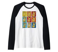 Arthur Pop Art Arthur Cartoon Raglan Baseball Tee