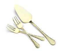 Arthur Price CAVA0182 1 Server & 6 x Pastry Forks, Stainless Steel