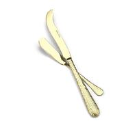 Arthur Price CAVA0733 Cheese & Butter Knife Set, Stainless Steel