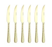Arthur Price Champagne Avalon Box of 6 Steak Knives