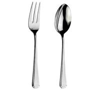 Arthur Price Classic Grecian Serving Spoon & Fork Set