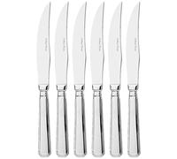 Arthur Price Classic Grecian Set of 6 Steak Knives, Silver