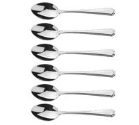Arthur Price Classic Grecian Tea Spoons, Box of 6, Silver