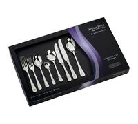 Arthur Price Classic Rattail 44 Piece Cutlery Box Set FREE Extra 6 Tea Spoons