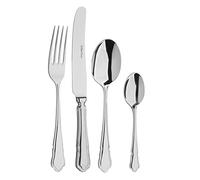Arthur Price Every Day 24-Piece Dubarry 6-Person Box Set, Stainless Steel, Silver, 34 x 31 x 5 cm