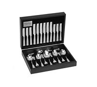 Arthur Price Every Day 58-Piece Kings 8-Person Canteen Set, Stainless Steel, Silver, 53.4 x 31.6 x 6.86 cm