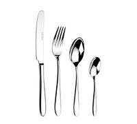 Arthur Price Every Day Arthur Price Willow 24-Piece 6 Person Cutlery Set, Stainless Steel, Stainless Steel, 34 x 31 x 5 cm