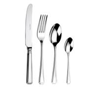Arthur Price Every Day 24-Piece Grecian 6-Person Cutlery Set, Stainless Steel, Silver, 34 x 31 x 5 cm