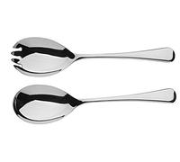 Arthur Price 'vintage' Stainless Steel Pair Of Salad Servers Gift Boxed Cutlery Set In Silver Silver One Size