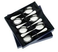 Arthur Price of England Baguette Sovereign Silver Plate Set of 6 Fruit Spoons