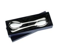 Arthur Price of England Bead Sovereign Silver Plate Salad Servers