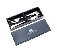 Arthur Price of England Early English Sovereign Stainless Steel Large Serving Spoon & Fork