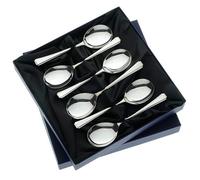 Arthur Price of England Harley Sovereign Silver Plate Set of 6 Fruit Spoons