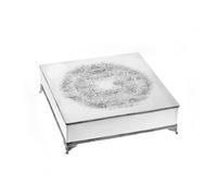 Arthur Price of England Silver Plate 16 Square Wedding Cake Stand