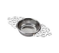 Arthur Price of England Silver Plate Extra Fine Mesh Tea Strainer with Fancy Handles
