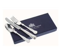 Arthur Price of England Silver Plated Kings Design Childrens 3 Piece Cutlery Set