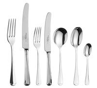 Arthur Price of England Sovereign Rattail Canteen, Stainless Steel, 46-Piece