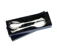 Arthur Price of England Sovereign Stainless Steel Salad Servers Kings