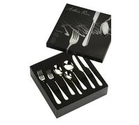 Arthur Price Signature 'camelot' Stainless Steel 56 Piece 8 Person Gift Boxed Cutlery Set In Silver Silver One Size
