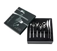 Arthur Price Signature Echo 84 Piece Cutlery Box Set plus FREE Extra 12 Tea Spoons