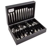 Arthur Price Signature Echo 88 Piece 12 Person Canteen Set plus FREE Extra 12 Tea Spoons